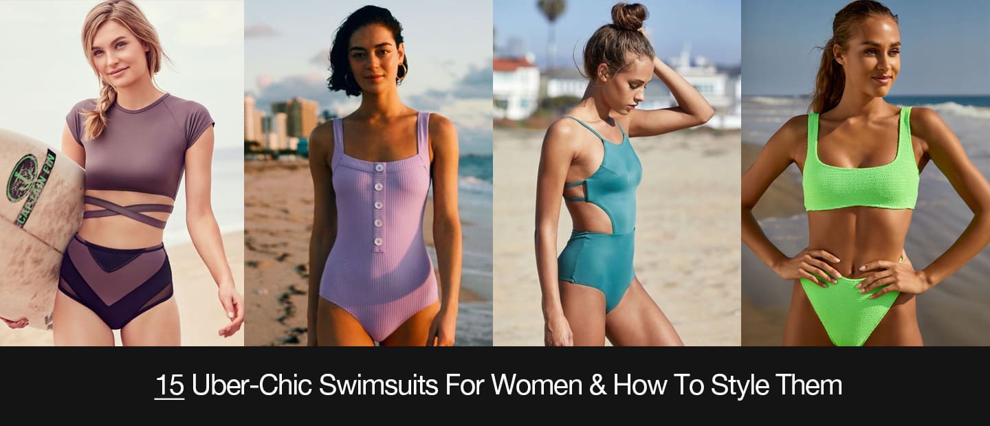 15 ways to wear one-piece swimwear