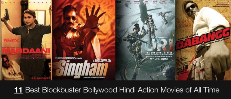11 Best Blockbuster Bollywood Hindi Action Movies of All Time