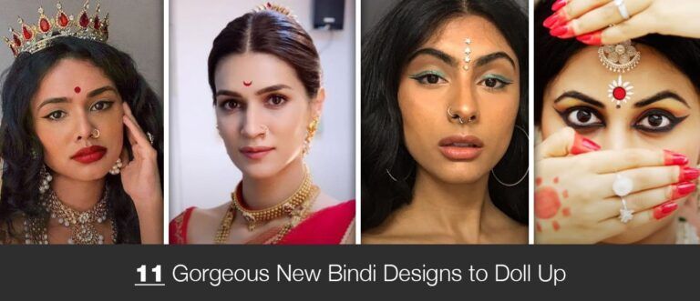 11 Gorgeous New Bindi Designs to Doll Up | Bridal Bindi Designs