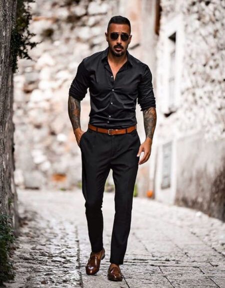 10+ Black Shirt Combination Ideas For Men In 2024 | Bewakoof