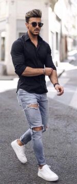 10+ Black Shirt Combination Ideas For Men In 2022 | Bewakoof