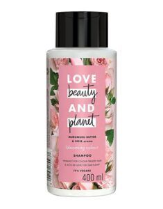 Love Beauty and Planet Murumuru Butter and Rose Aroma Colour Blooming Shampoo 