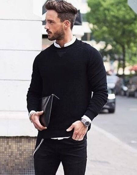 15 Mind-blowing Black Jeans Outfits For Men | Bewakoof