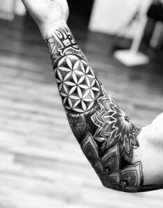 Mandala Tattoo -men forearm tattoo - Bewakoof Blog