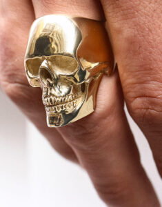 Skull Gold Ring Design