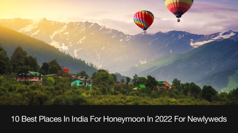 best places in india for honeymoon