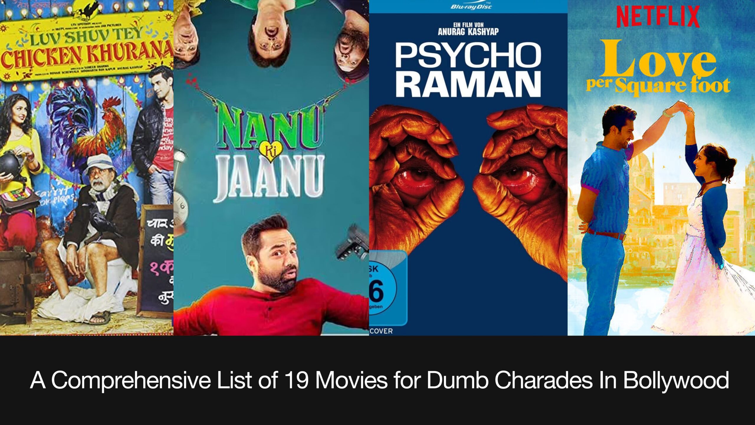 List Of 19 Hindi Movies For Dumb Charades In Bollywood Bewakoof