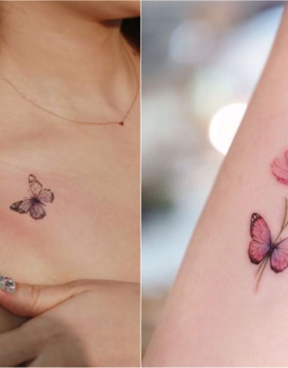 Butterfly tattoo - tattoos with meaning