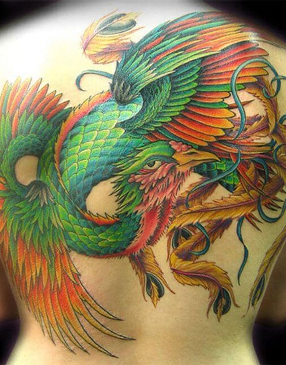 Phoenix tattoo - tattoos with meaning