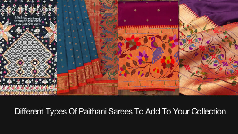 types of paithani saree