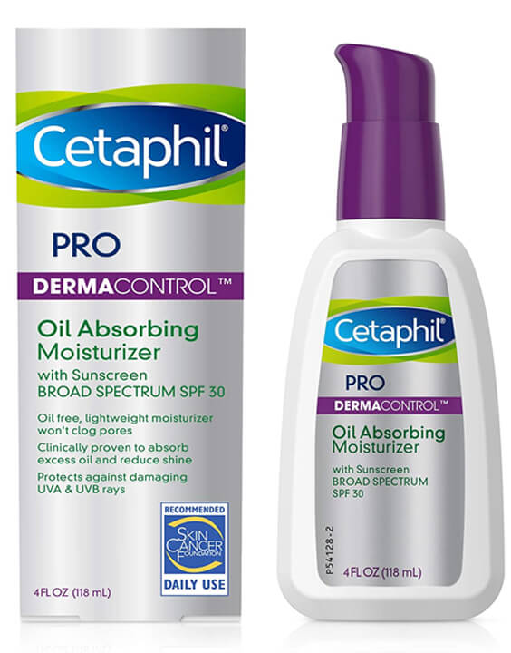Cetaphil DermaControl Oil Absorbing Moisturizer SPF 30 - Best Moisturizers For Oily Skin