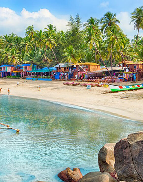 Palolem Beach, South Goa - best beaches in India for Summer