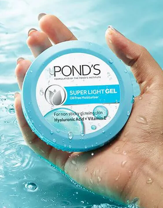 Ponds Super Light Gel - Oil Free Moisturizer - Best Moisturizers For Oily Skin