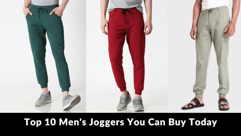 Top 10 Men's Joggers You Can Buy Today