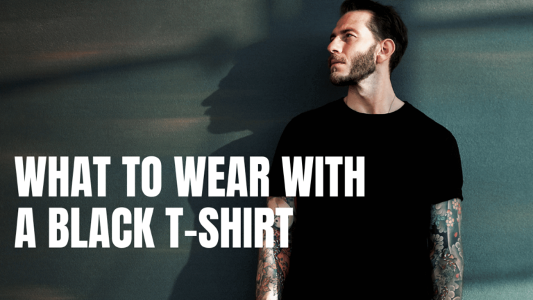what to wear with a black t-shirt