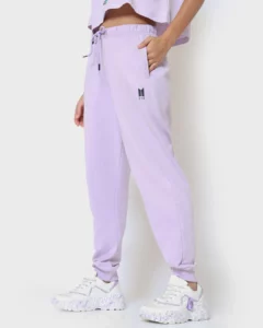 women s purple bts typography relaxed fit joggers 468596 1655816249 1 - Bewakoof Blog
