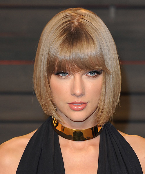 Taylor Swift’s Blunt Bob Haircut