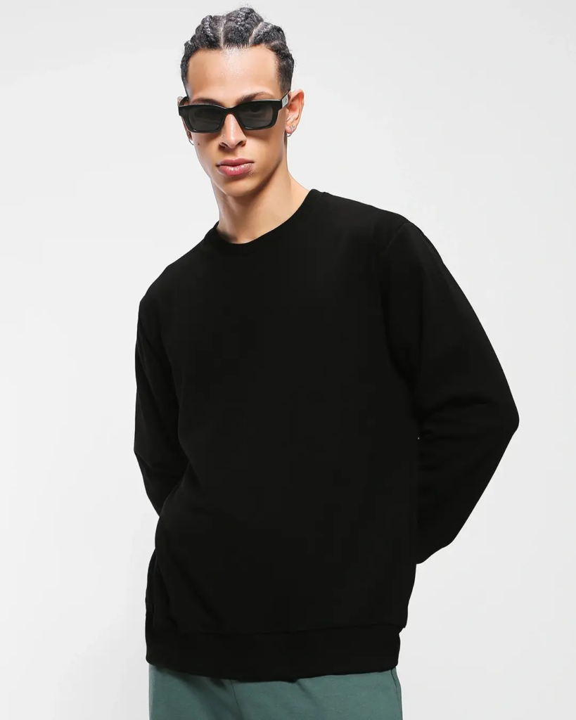 Men's Black Sweatshirt