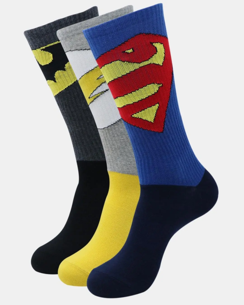 Justice League Men's Sports Socks Combo (Pack Of 3)
