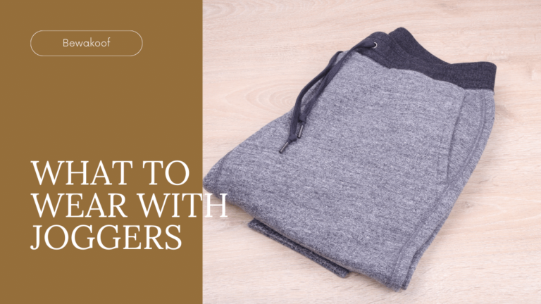 what to wear with joggers