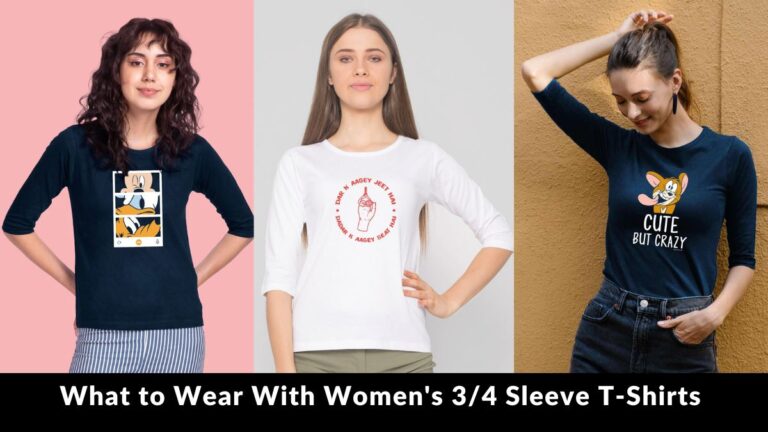Women's 3/4 Sleeve T-Shirts