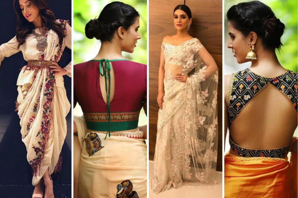 How to Select the Right Saree Blouse - Blouse Designs for Saree