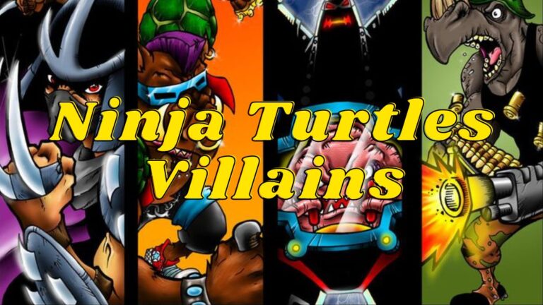 Ninja Turtles Villains