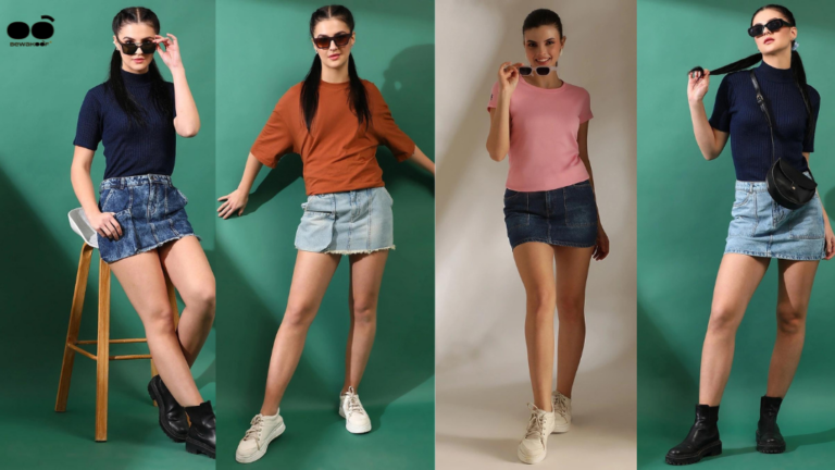 How To Style Denim Skirt - Bewakoof Blog
