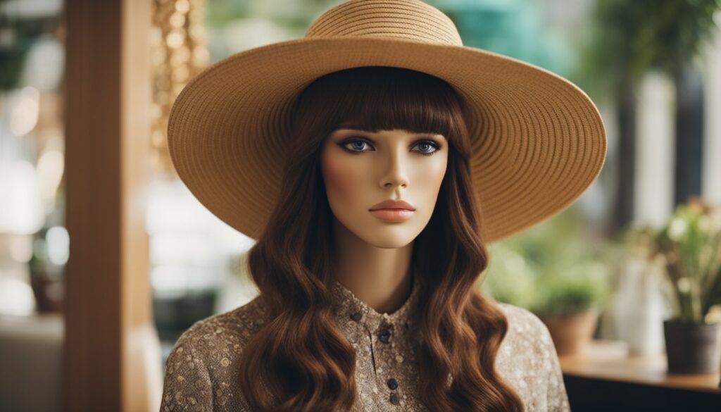 a woman wearing straw hat