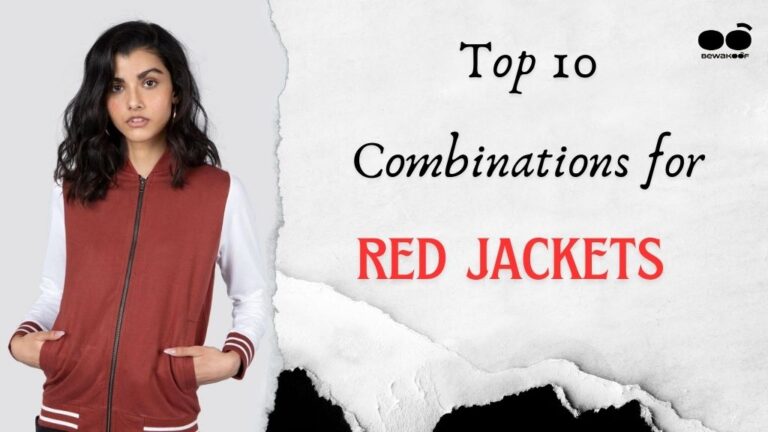 top 10 combinations for red jackets