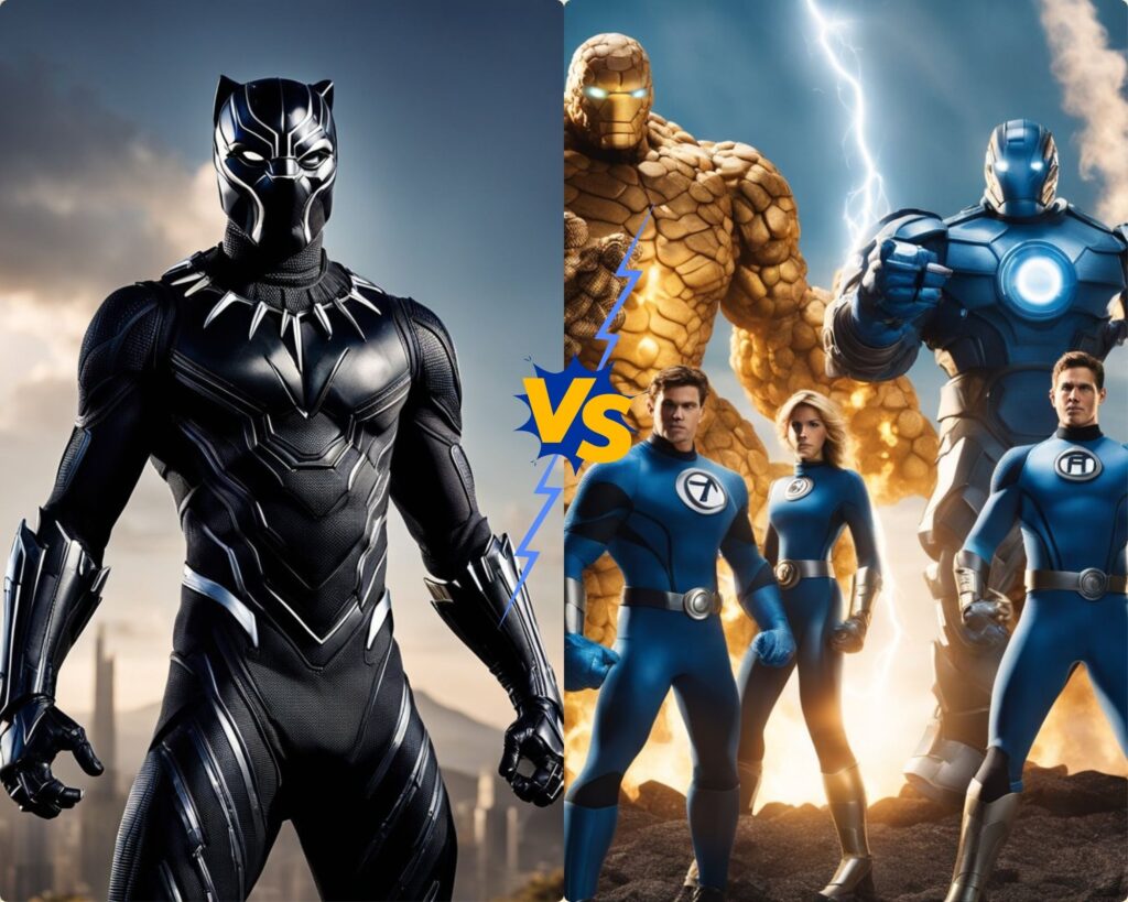 black panther vs fantastic four
