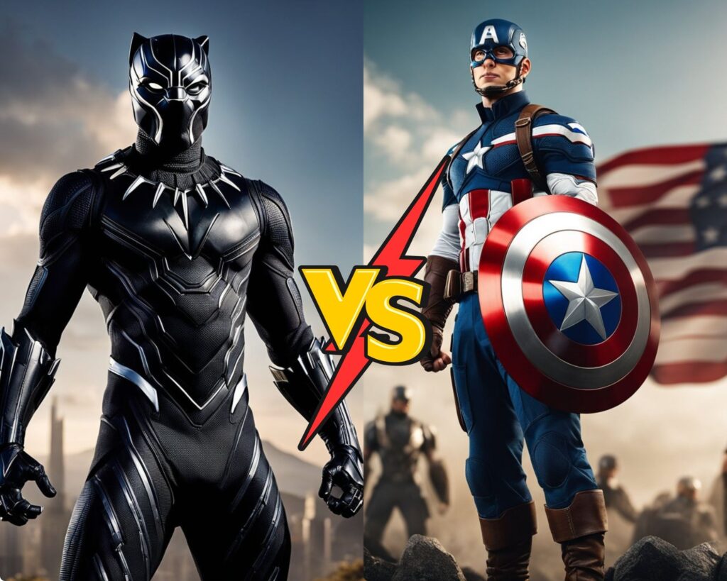 Black panther vs captain america
