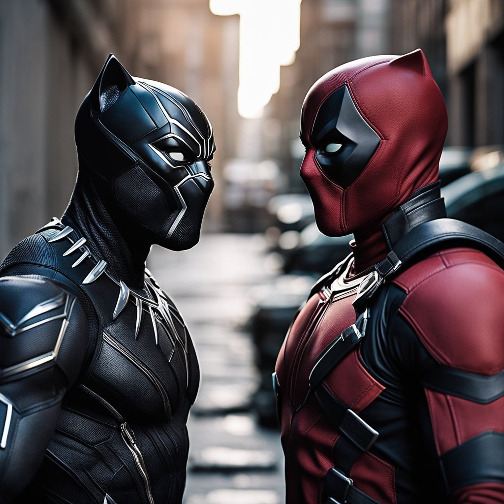 black panther vs deadpool

