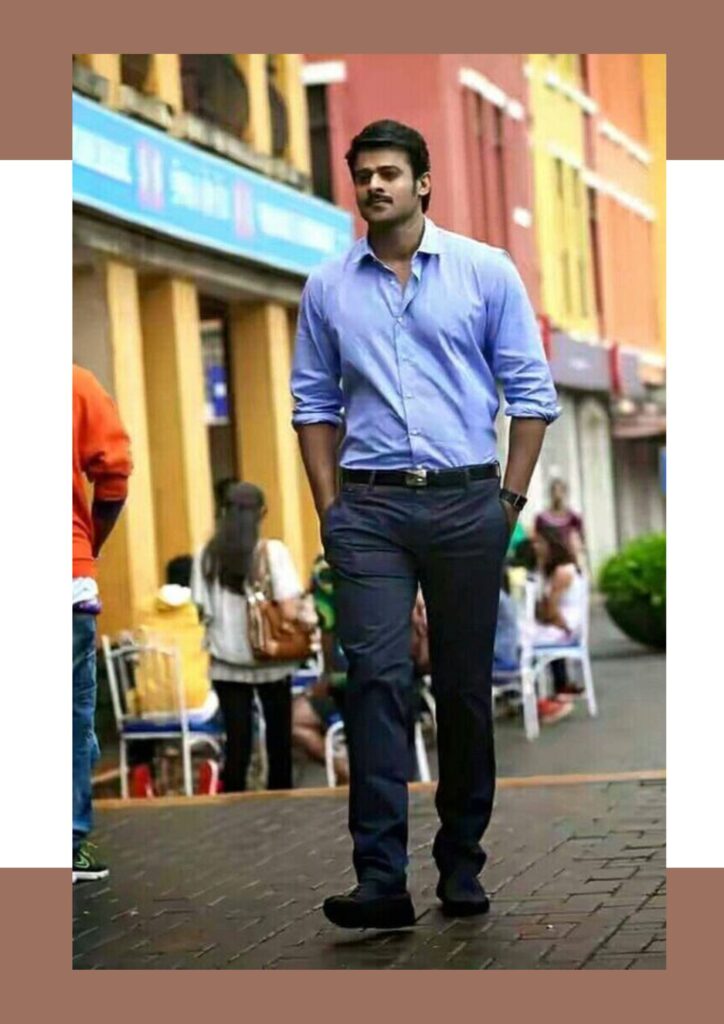 actor prabhas in formal wear