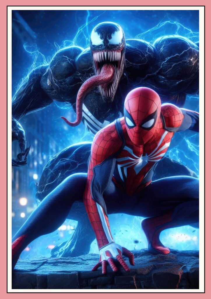 spiderman venom movie poster