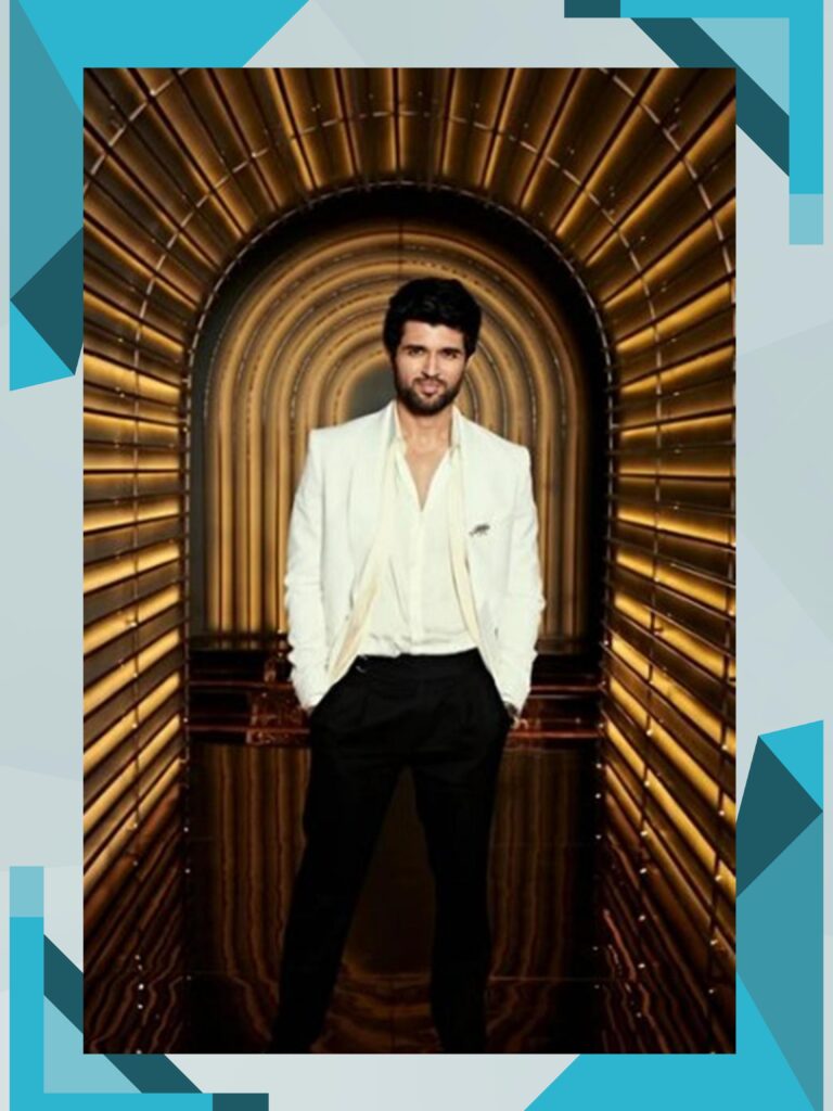 vijay devarakonda in blazer suit