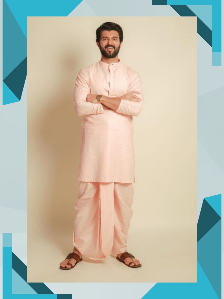 vijay deverakonda in traditional wear